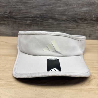 Adidas Hat Visor Strap Back Womens One Size Beige Superlite 3 ClimaCool Golf NWT