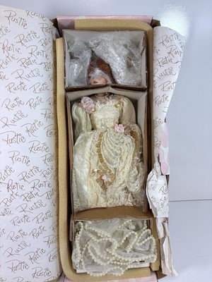 Welden Museum of Fine Collectibles Gemstone Series Rustie Dolls  Pearl  in Box