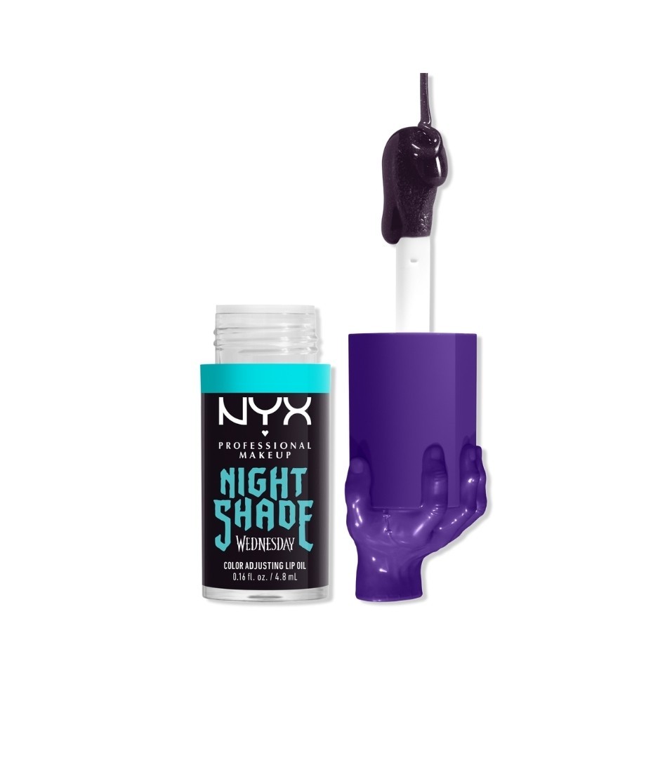 Nyx Wednesday Mystery PH Lip Oil Limited Edition Wednesday Addams
