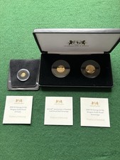 2020 St George & The Dragon Gold Proof Sovereign Plus £5 And Dunkirk Coin