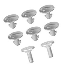 Lower Engine Cover Bolt Screw Radiator Engine Cover Pin Set, 6 PCS 90674-TY2-...