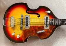 Teisco Fb-2 Mij Scroll Head Violin Bass