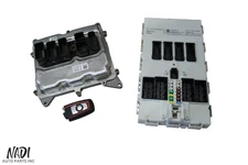 2012 - 2015 BMW F30 328I N26 2.0L ECU DME CAS KEY MODULE UNIT SET OEM 8614949