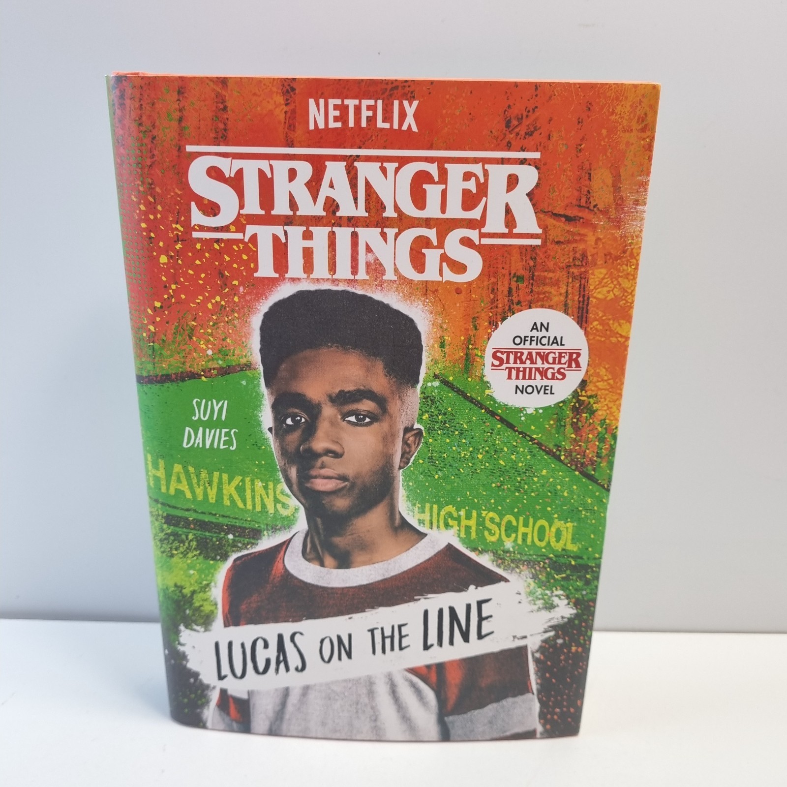 Stranger Things Lucas On The Line Suyi Davies Hardback Netflix
