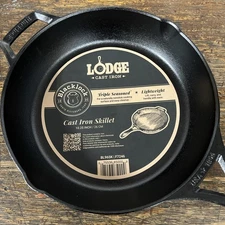 Lodge 10.25" Cast Iron Skillet Blacklock '96 Triple Seasoned *New*