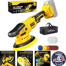 Cordless High-power Buffer Polisher With 21pcs Accessories For Dewalt 20v Cordless High-power Buffer Polisher With 21pcs Accessories For Dewalt 20v