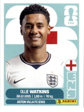 2026 Panini World Cup Stickers  #ENG20  Ollie Watkins - England   MLS