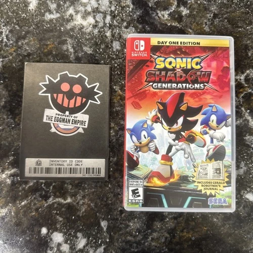 Sonic X Shadow Generations Day One Edition (Nintendo Switch, 2024) VALID CODE!!