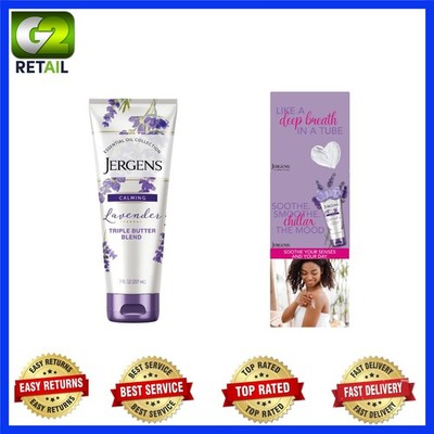 Ultra-Hydrating Lavender Body Butter - 7 Oz Lotion for Soft, Smooth Skin Care