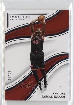 2022-23 Panini Immaculate 72/99 Pascal Siakam #57 8r6