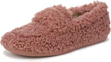 Vionic Women's Snuggle Slippers in Cinder Rose
