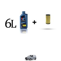 Set ÖLfilter Und 6L FüR Mercedes Citan (W420) 112 CDI 85Kw Von 2021