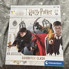 Harry Potter Quidditch Clash Juego de Mesa Hogwarts por Clementoni 8 años+