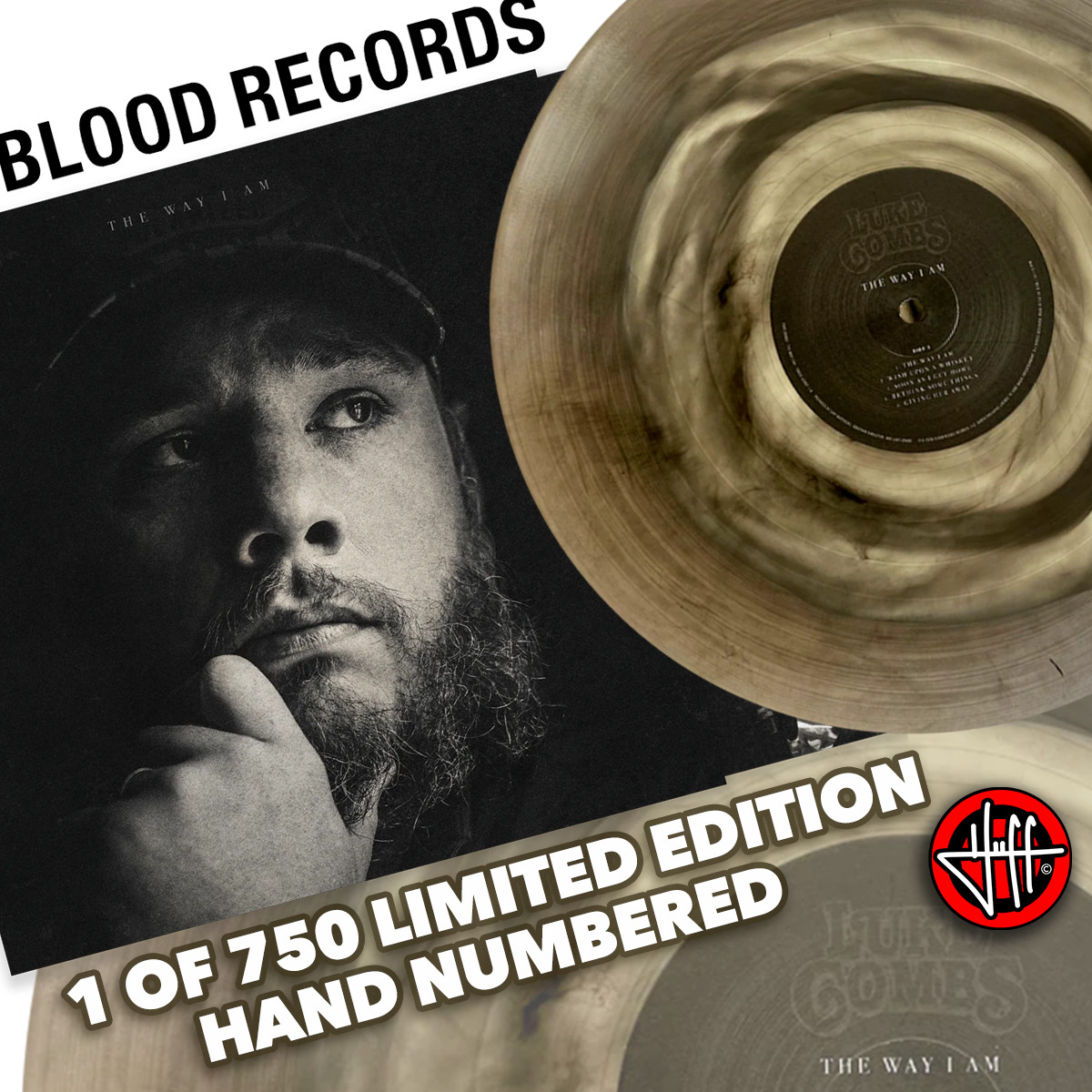 🩸BLOOD Records | Luke Combs The Way I Am 2 Vinyl /750 Limited Edition * PRESALE