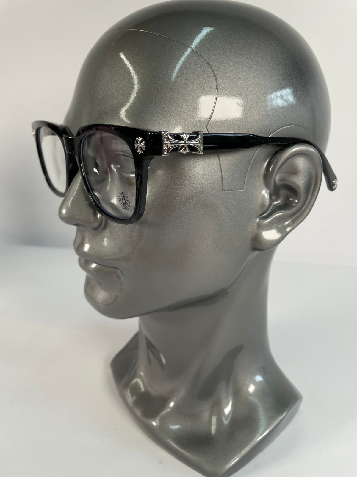 Chrome Hearts 2273 Full Rim Eyeglasses Optical Frame 53-18-138 Black thumbnail 2