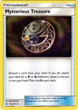Mysterious Treasure - 113/131 - Uncommon Pokemon Lightly Played Forbidden Light