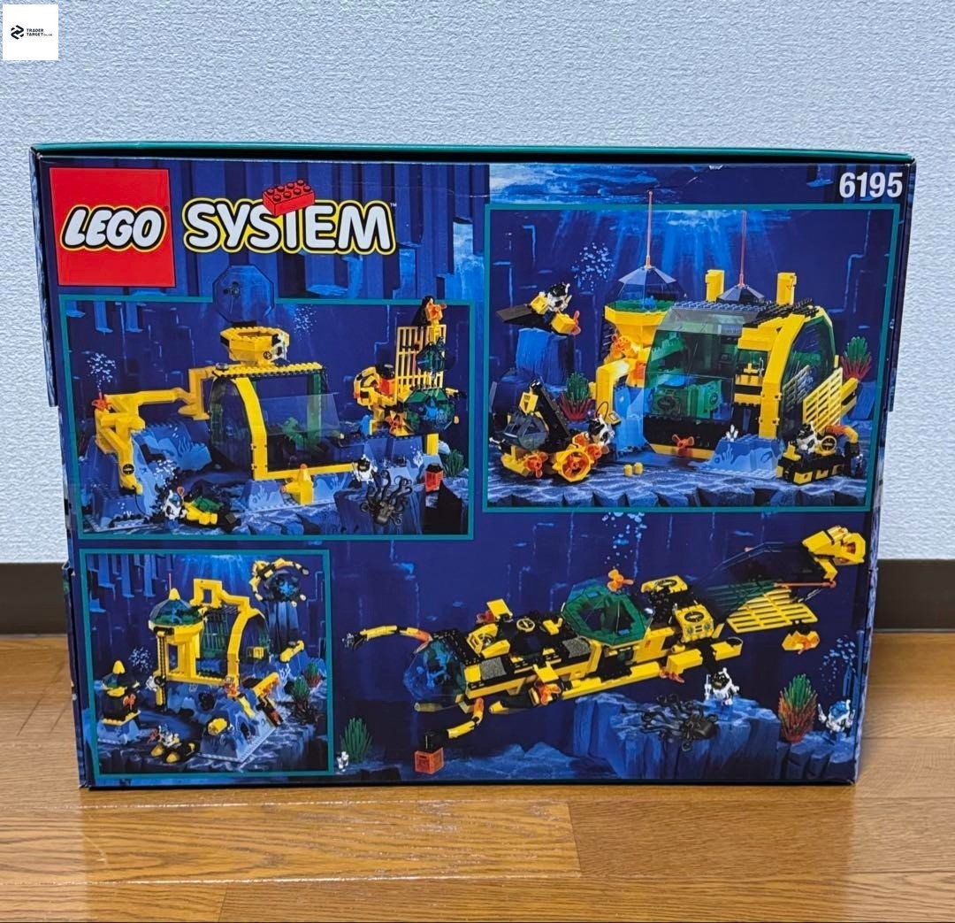 LEGO System Aquazone Neptune Discovery Lab 6195 In 1995 New