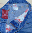 Lucky Brand Dungarees Mid Rise Short Length Medium Wash Women's Jeans Size 32/29 — photo 5