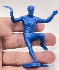 IDEAL, Batman, Justice League Super Hero, Vintage 1966 Plastic Action Figure 3"