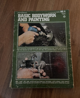 Petersen's Basic Bodywork and Painting No. 4 (1975) Paperback