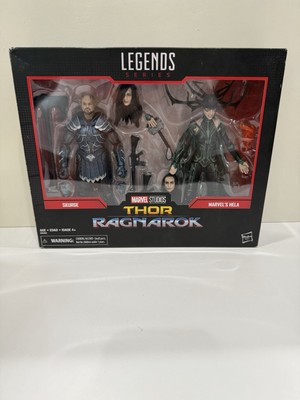 Hasbro E6350 Marvel Legends Series Hela and Skurge 6 Inches Action Figures