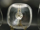Pyrex Glass Lid A9C fits A-2-B & A-3-B, A-8-B & 9" Corning Ware Casseroles A-9-C
