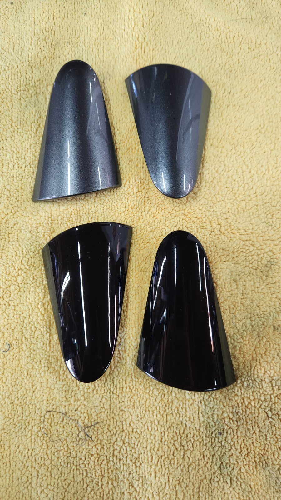 10-15 Ferrari 458 Left / Right Outer Door Handles Black