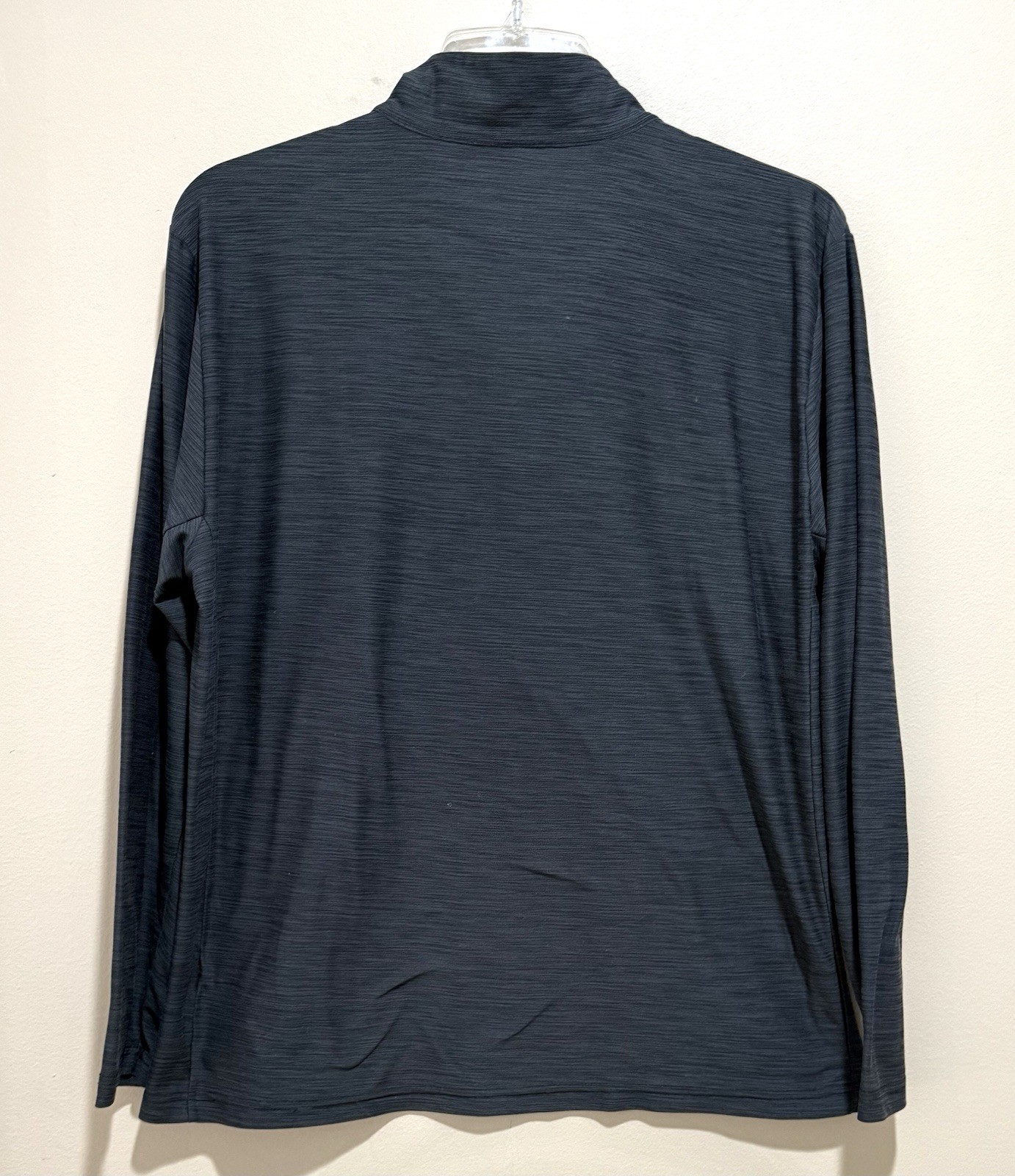 Nike Dri-FIT Men’s XL 1/4 Zip Long Sleeve Running Training Pullover Gray Black thumbnail 3