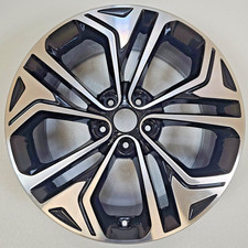 2019-2021 Hyundai Santa Fe Oem Reconditioned Machined Black Wheel 70948