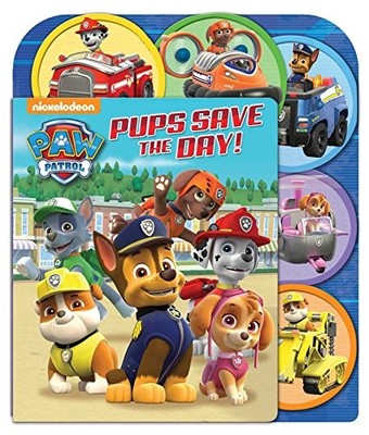 PAW PATROL: PUPS SAVE THE DAY!: A SLIDE SURPRISE BOOK **BRAND NEW**