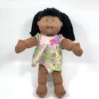 Vintage African American Girl Cabbage Patch Doll 17" Play Along PA-1 Double Pony