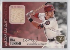 2019 Topps Major League Material Relics 150th Anniversary /150 Trea Turner 09if