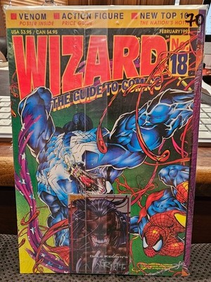 WIZARD THE GUIDE TO COMICS #18 1993 SEALED MARVEL COMICS