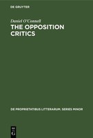 The Opposition Critics Daniel O'connell