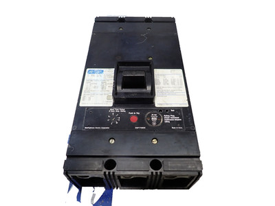 Westinghouse MC3800F MC3800 3P 800 Amp 600 Volt Breaker Tested 800A Tested