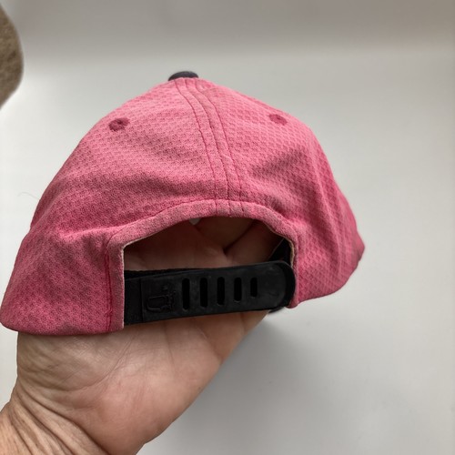 Masters Augusta National Golf Club Baseball Hat, Pink Gray Stitched Logo - Picture 2 of 4