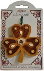 Royal Tara Irish Wooden Shamrock Hanging Decoration