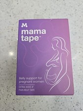 Mama Tape Extra Wide 4" Belly Support for Pregnant Women Purple New 16 Ft