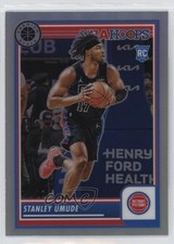 2023-24 Panini NBA Hoops Premium Stock Silver Prizm Stanley Umude #69 19ko