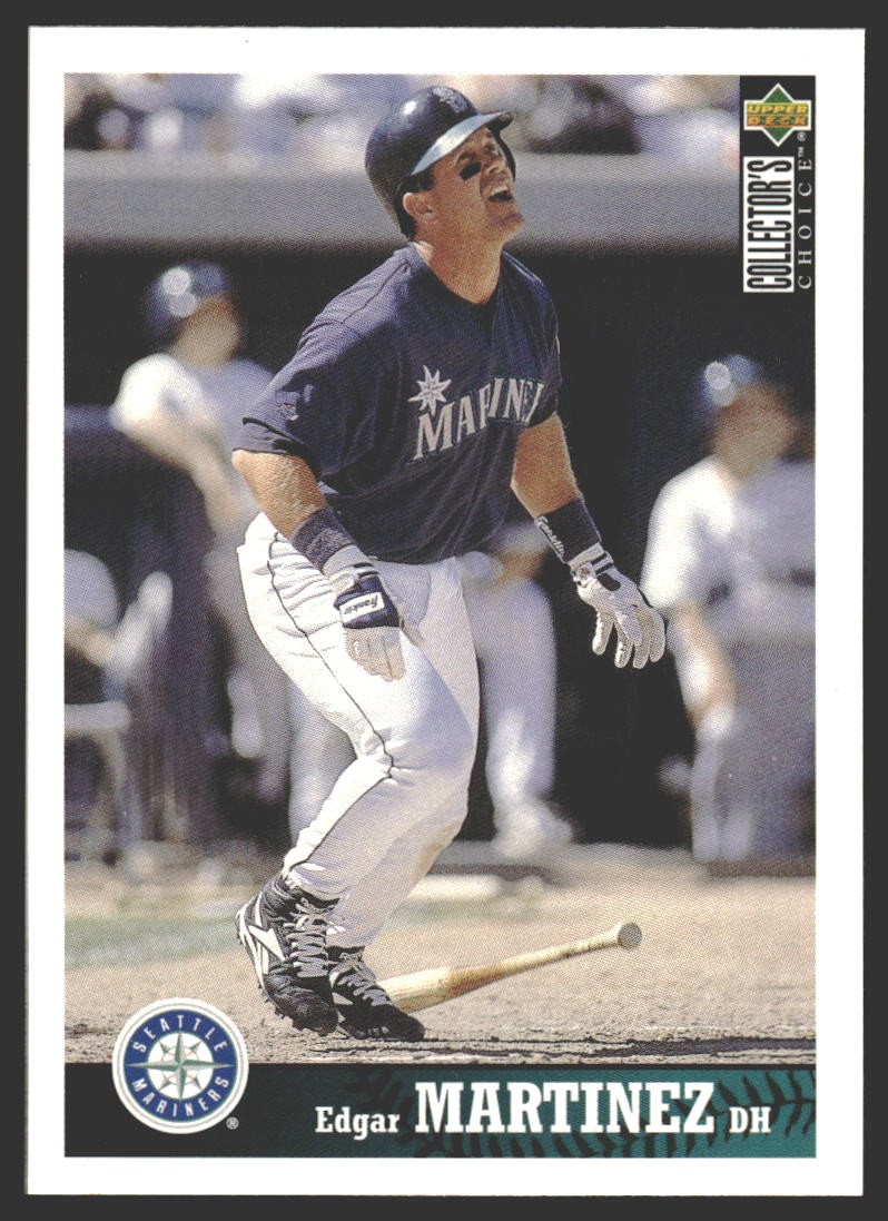Edgar Martinez #232 1997 Collector's Choice Seattle Mariners