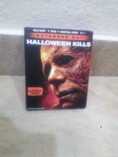 Halloween Kills 2 Disc Blu-Ray DVD Digital Code Extended Cut Michael Myers
