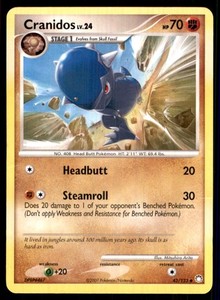2007 Diamond & Pearl - Mysterious Treasures Cranidos Stage 1/Uncommon #43