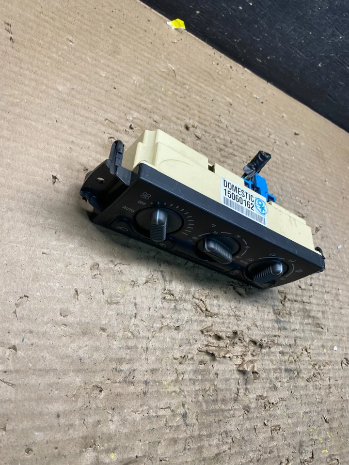 Chevrolet Silverado 1999 a 2002 módulo de control de climatización de calefacción S9106 DG Foto 2 de 4