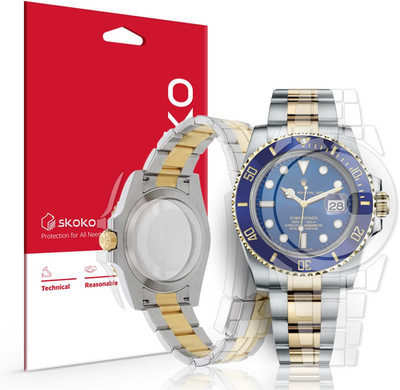 [2 Pack Protective Film Compatible with Rolex Submariner 40Mm (1.57 Inch) Ref. 1