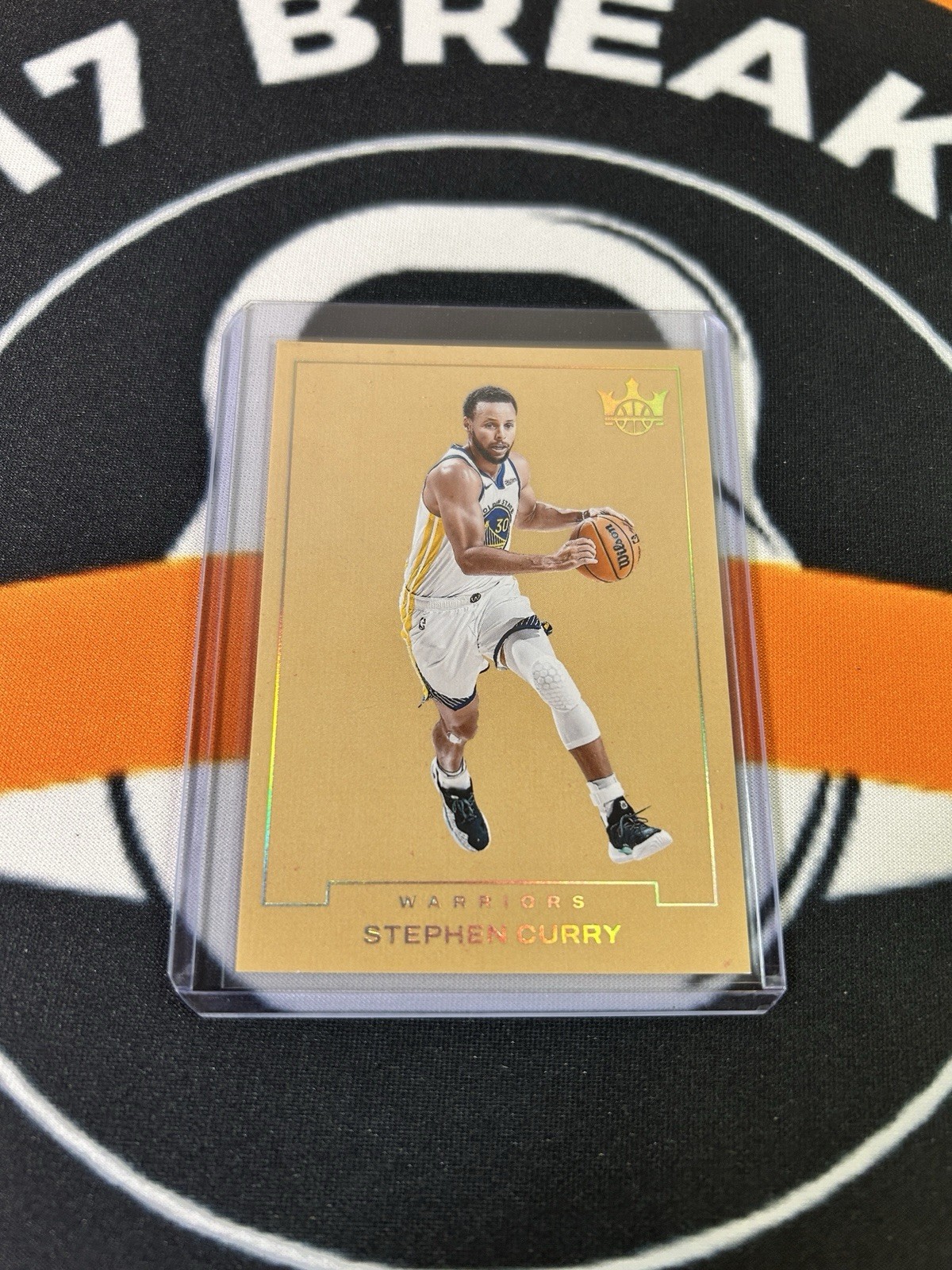 2024-25 Panini Court Kings Stephen Curry Blank Slate #10 Case Hit SSP Warriors
