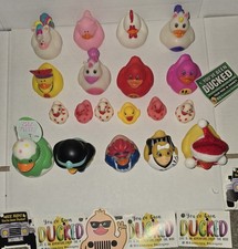 Rubber Duck MIX 13 Pieces Aprox 2 inch To 2 .5 inch And 6 Pieces 1"X 1" aprox