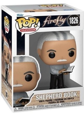 Funko Pop Television 1826 Firefly Shepherd Buch Figur leichter Kartonschaden