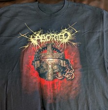 Vintage Aborted Grindcore Death T-shirt All Size S to 5XL IL847