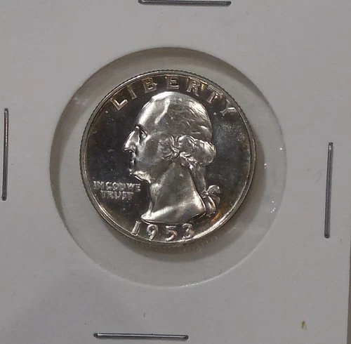1953 PROOF WASHINGTON Quarter - 90% SILVER