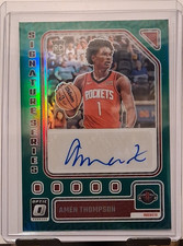 Panini Donruss Optic 2023-24 Amen Thompson Prizm Rookie Auto SS-AMN Rockets NBA